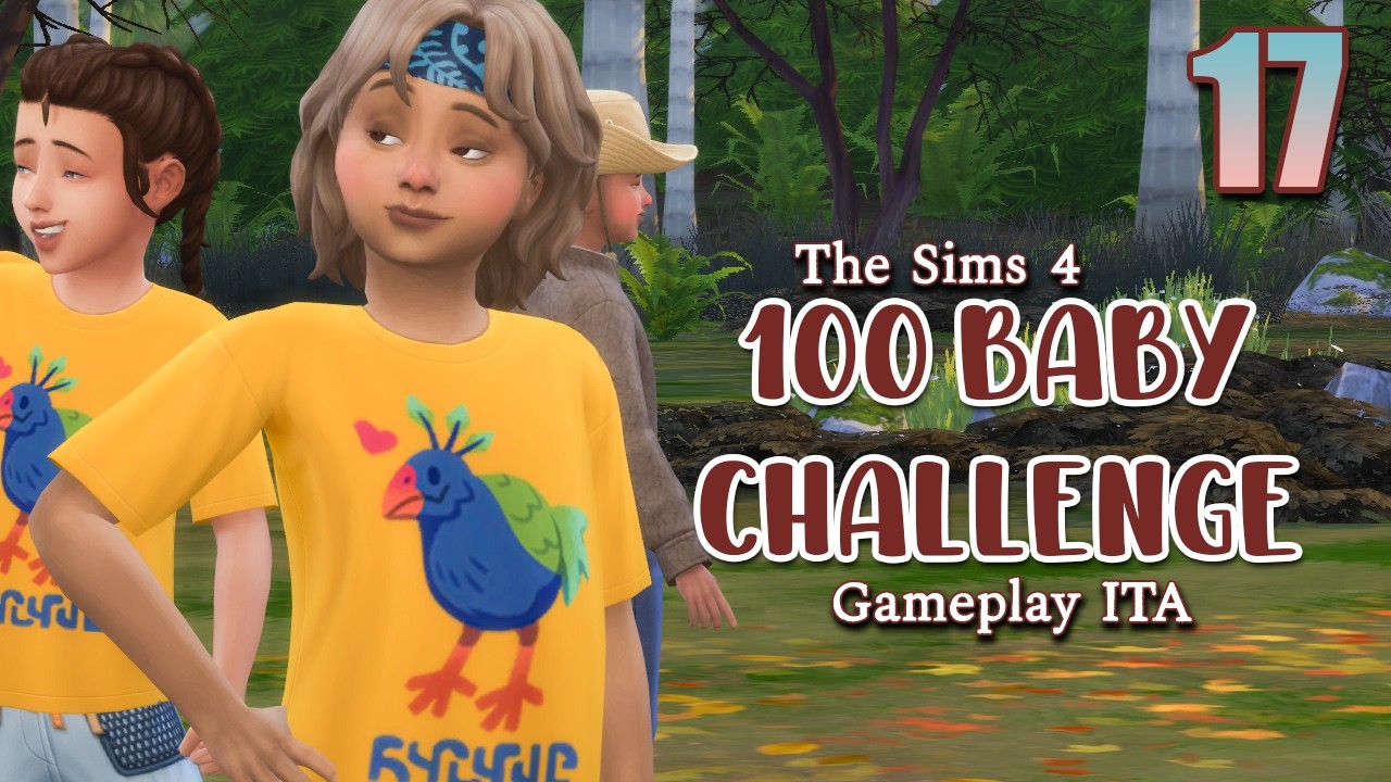 Ho portato TUTTI i bimbi in GITA! #17 | 100BabyChallenge | The Sims 4 Gameplay ITA
