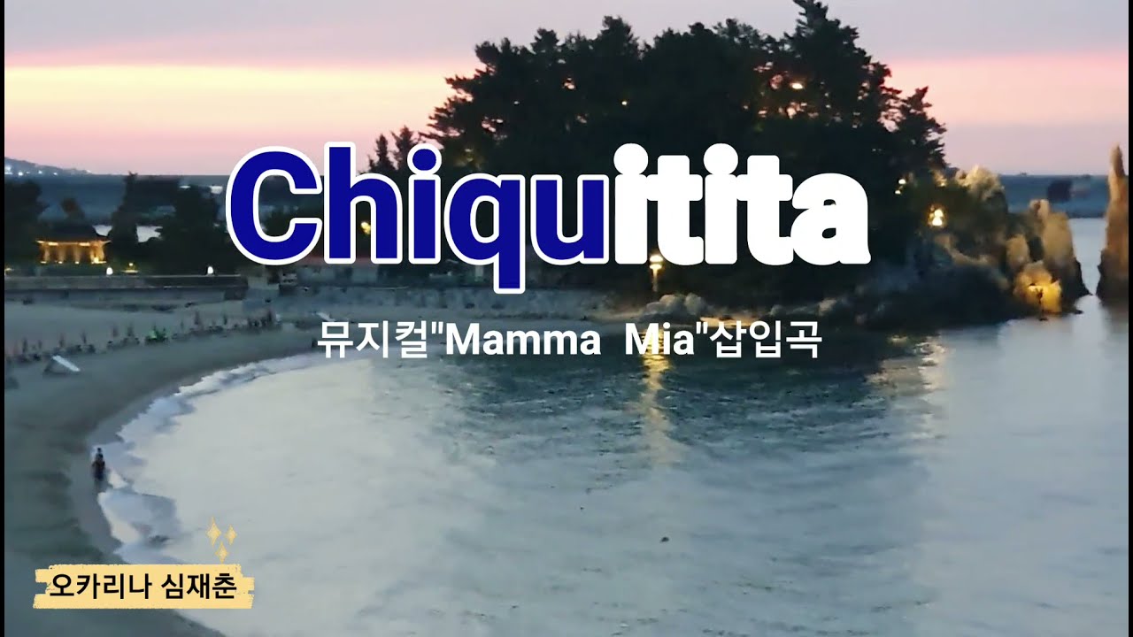 치키티타 (Chiquitita-ABBA)-오카리나  심재춘