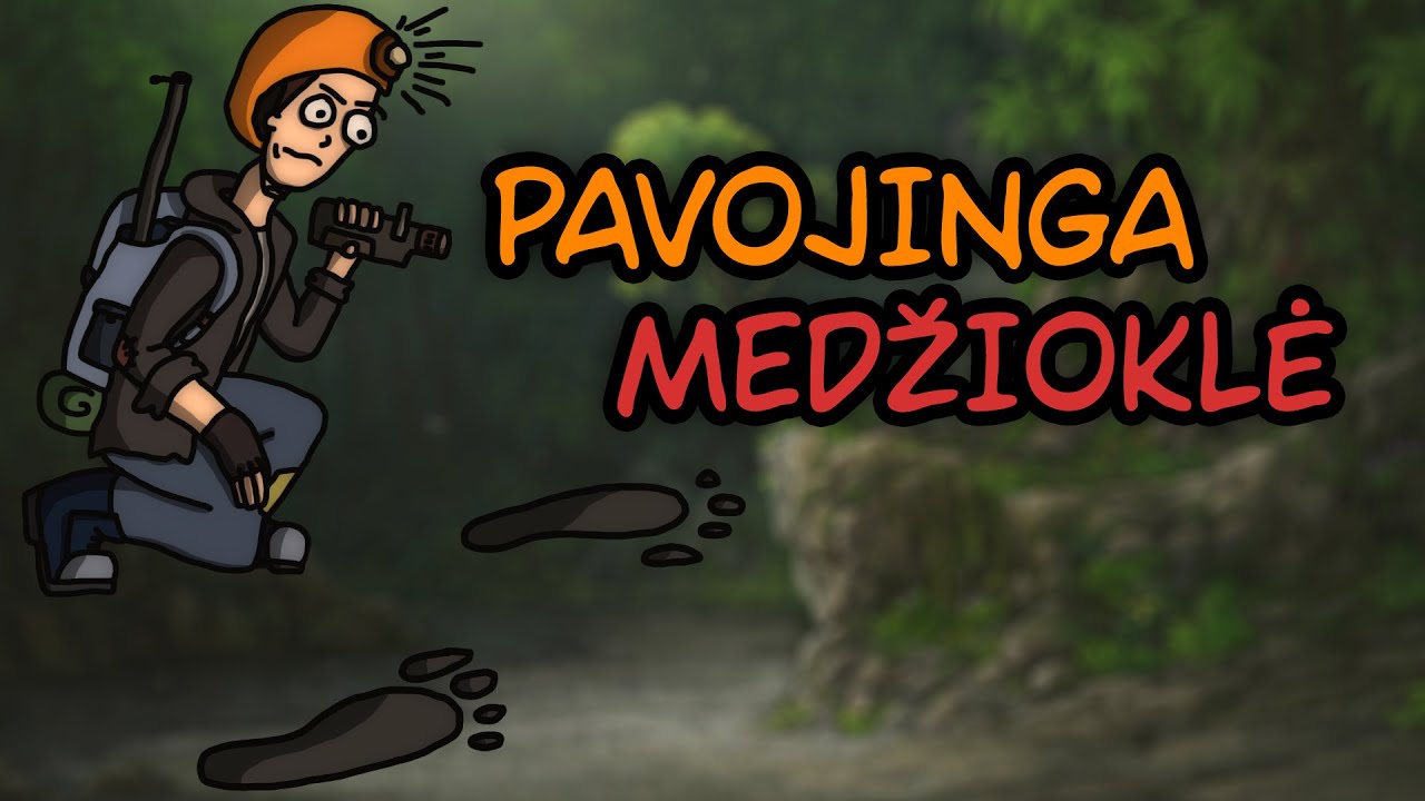 PAVOJINGA ČIUPAKABROS MEDŽIOKLĖ!