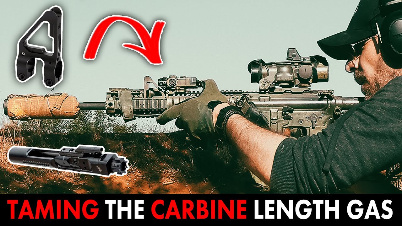 Taming the Carbine Length AR 15 Gas System
