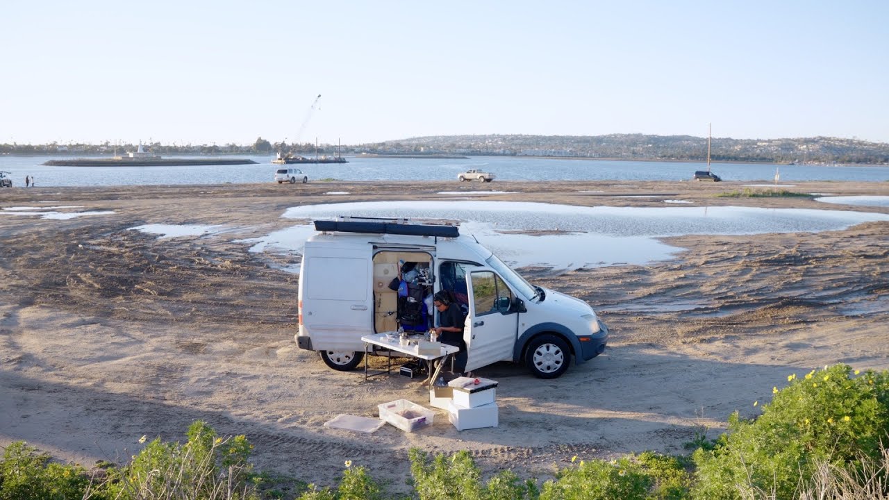 I tried living in San Diego out of a TINY van