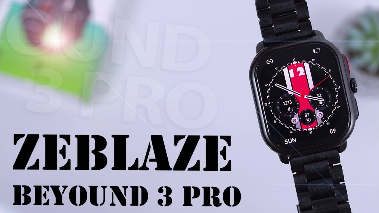 ZEBLAZE BEYOND 3 PRO Pełna Recenzja. Test GPS, Tarcze Zegarka, Funkcje, Wymiana Paska, Zalety i Wady