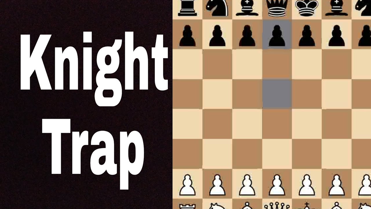 Knight trap | new chess trick | Must watch video