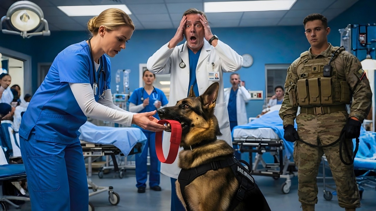 Doctors Doubted the New Nurse — Until a K9 Entered Carrying Her Navy SEAL Commander Armband