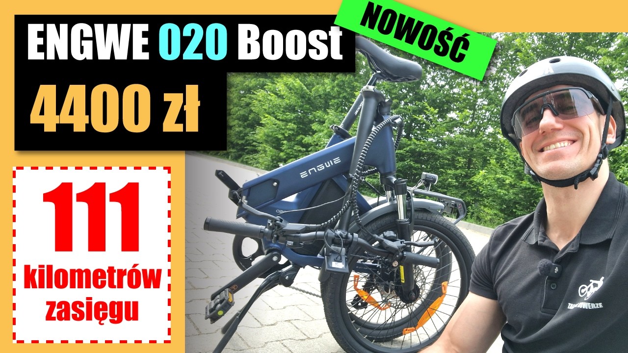 DUŻY zasięg to NIE ŚCIEMA - Engwe O20 Boost