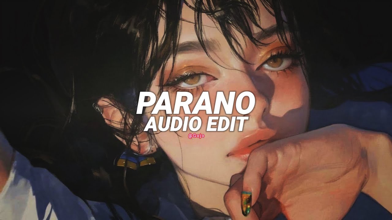 Parano (tiktok vers./slowed) - Frozy ft. Ddb'k, inuhaya [edit audio]