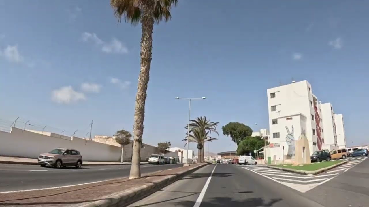 Fuerteventura Puerto del Rosario Centre ville / Fuerteventura Puerto del Rosario Center Gopro