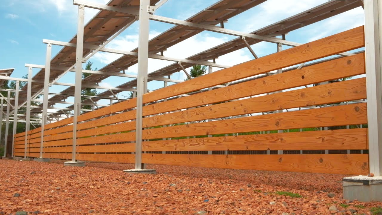 【DIY】取り外し簡単はめ込み式ウッドフェンス  レール設置/タッピングビス How to Build a Modern Wooden Fence!