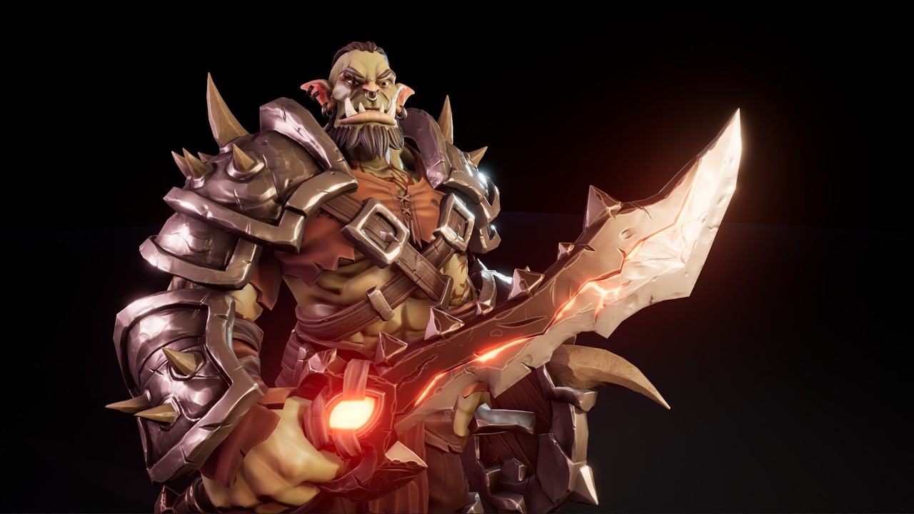 Orc Warrior Update 1.02 (Unreal Engine)
