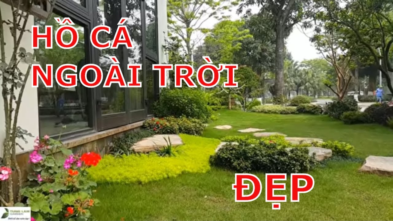 ✅KOI.85-HỒ CÁ KOI ĐẸP* Hồ cá Koi & sân vườn rất đẹp ở Aquabay Ecopark/Hồ cá Koi TungLam Garden