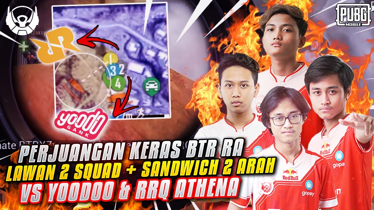 PMPL SEA PERJUANGAN KERAS BTR RA LAWAN YOODO & RRQ ATHENA
