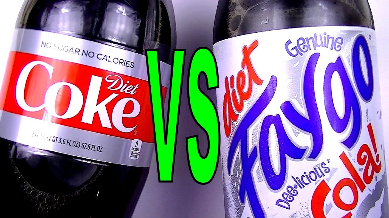 Диетическая кола против диетической колы Faygo: какая диетическая газировка вкуснее? Обзор и дегу...