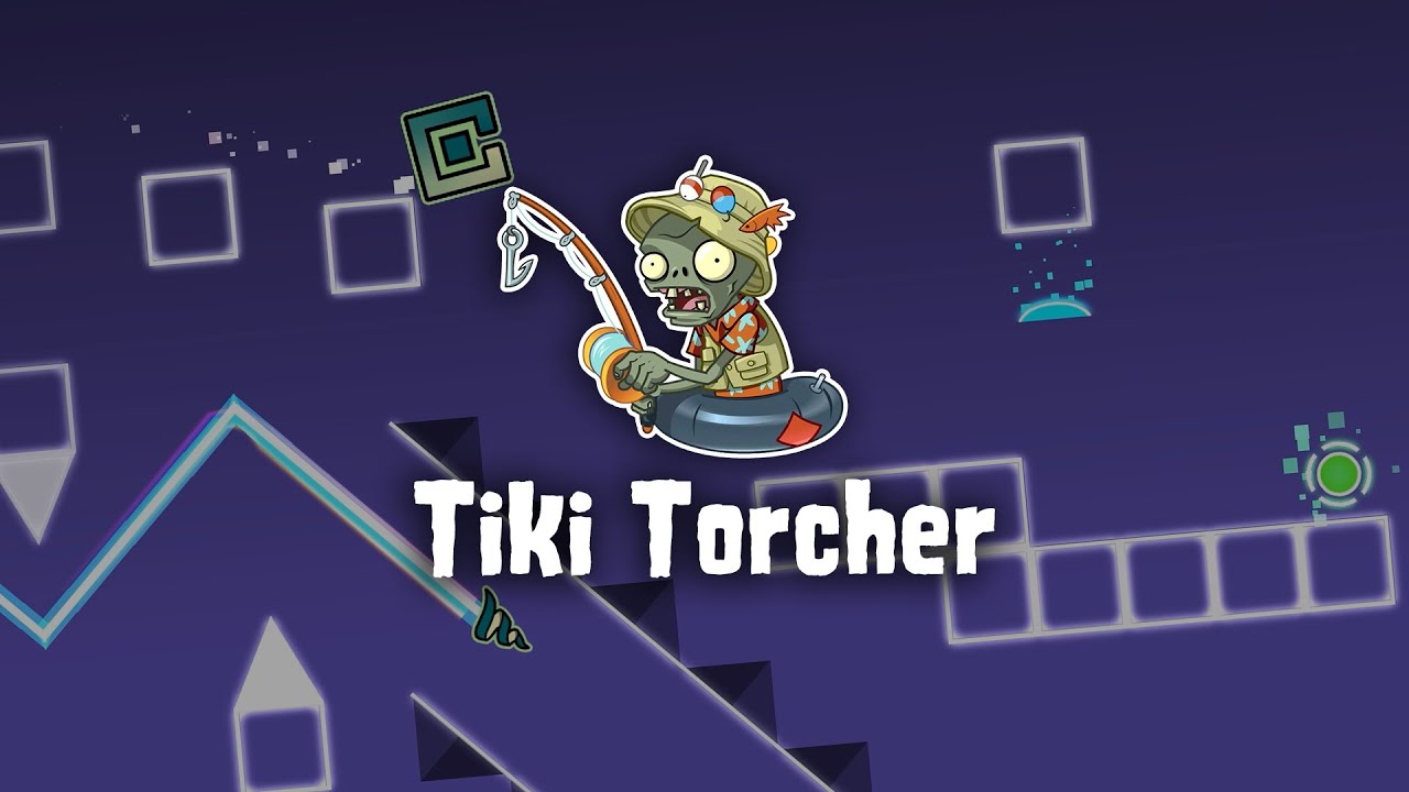 (Geometry Dash) Tiki Torcher by LimeEffy [Full-song Layout]