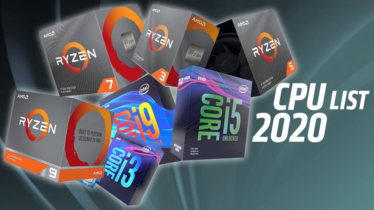 Mulai dari 1jutaan! Ini Dia Pilihan CPU untuk Rakit PC Baru di tahun 2020!