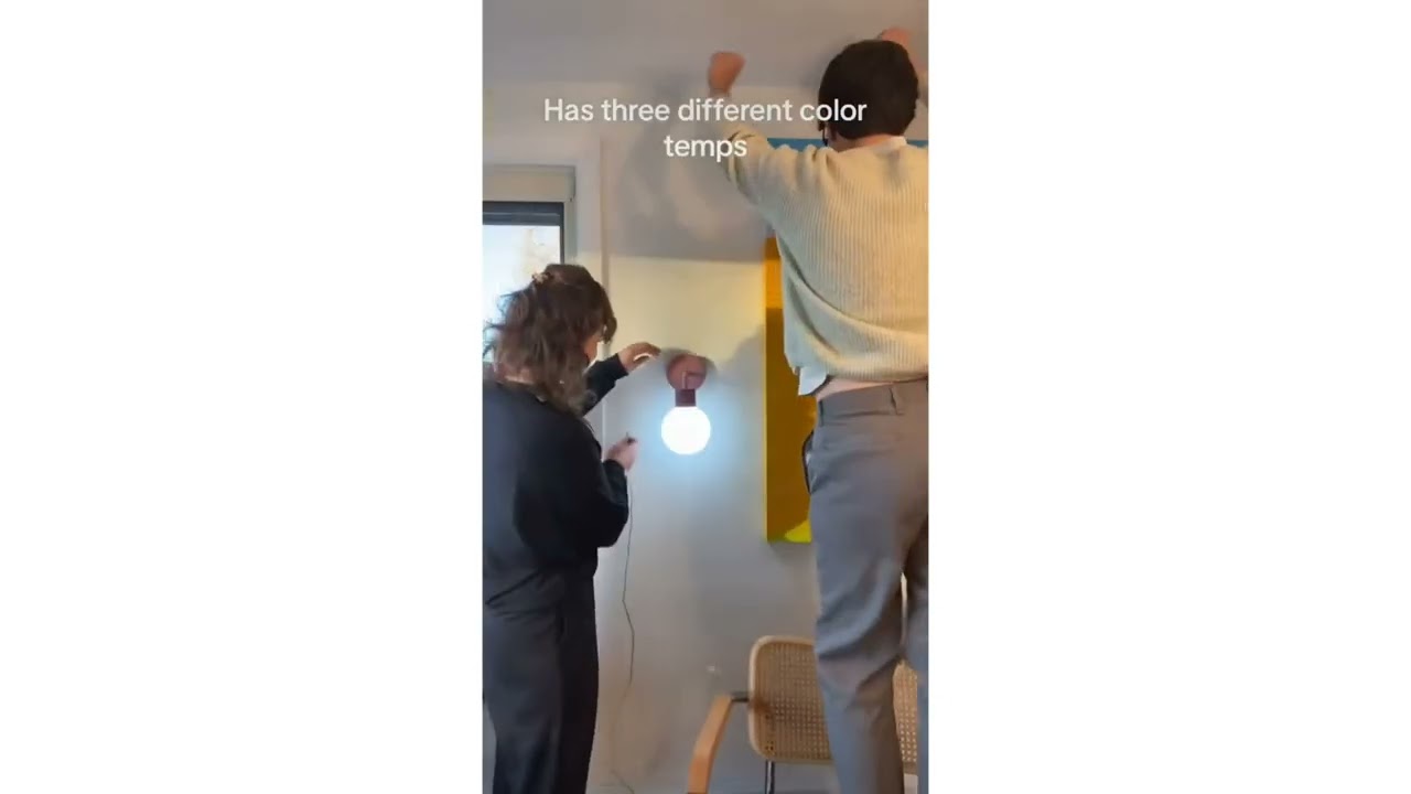 Wall lighting designed for EVERYONE. 🚀