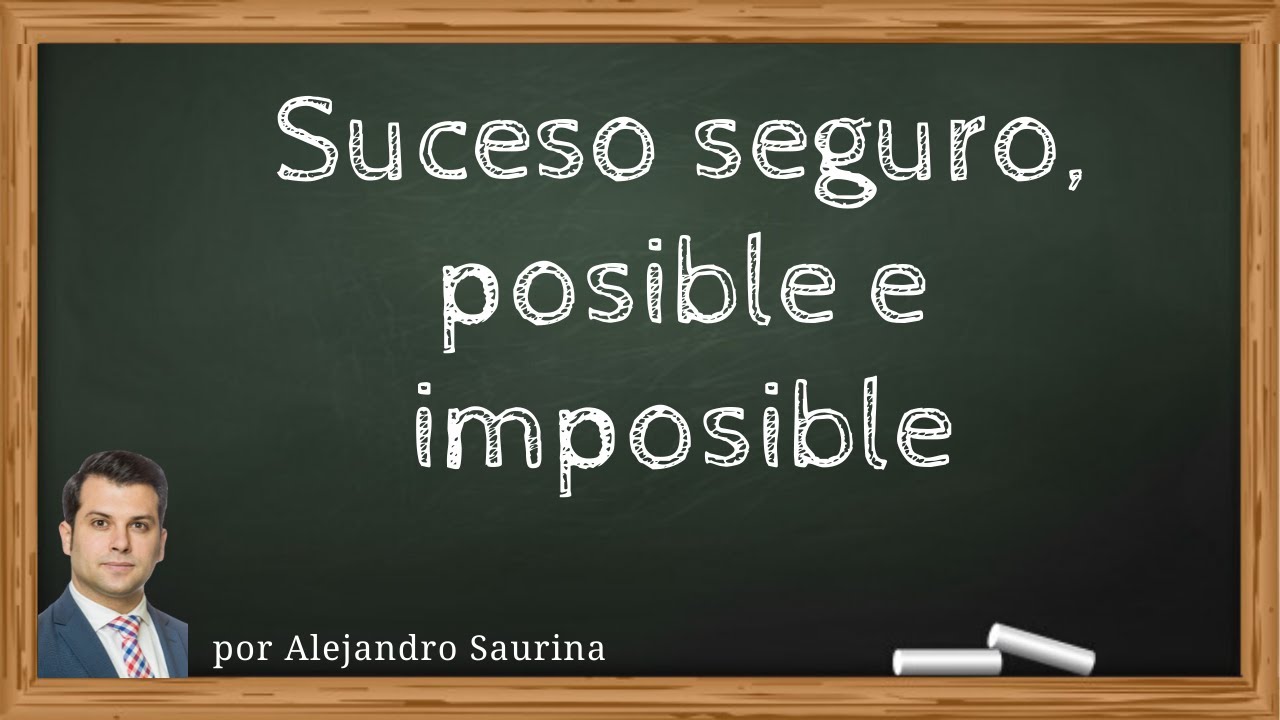 Suceso seguro, posible e imposible