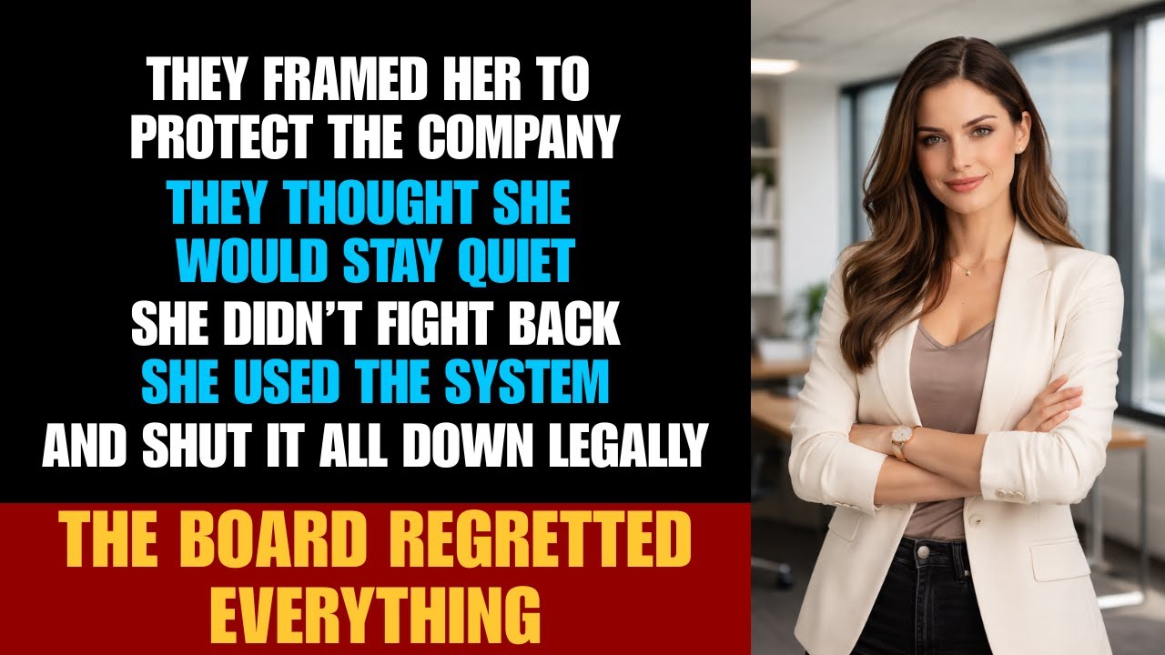 THEY TRIED TO ERASE HER — SHE SHUT DOWN THE ENTIRE COMPANY LEGALLY