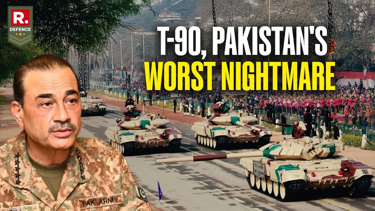 Indian Army's T-90 Bhishma Tank Roars At Pakistan's Weakening Defence Might | Explainer | Asim Munir
