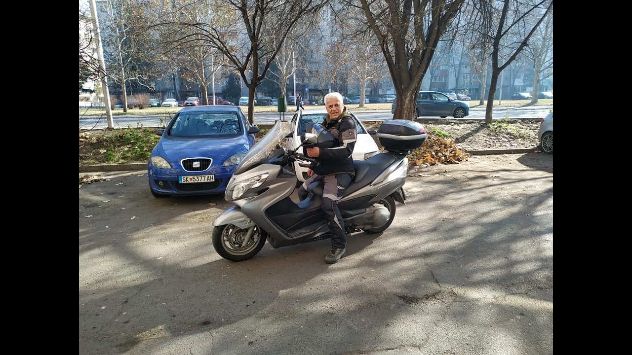 Skopje to Belica village ride #burgman 400 #suzuki burgman