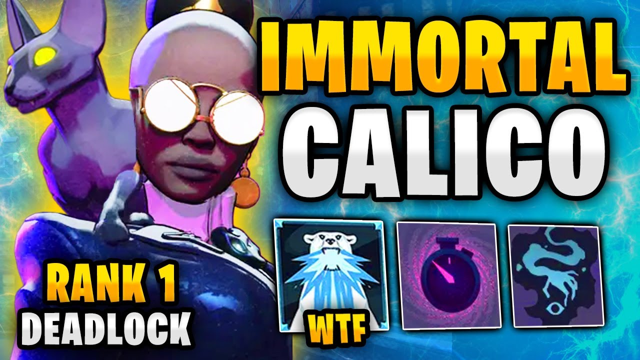 Even ETERNUS 6 PLAYERS Can't Kill Rank 1 as Calico - Deadlock Gameplay