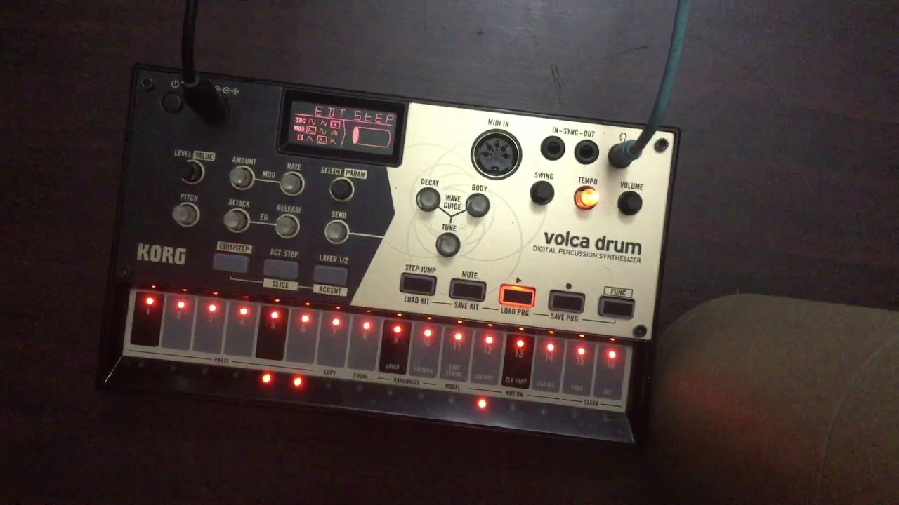 Korg Volca drum probability mode