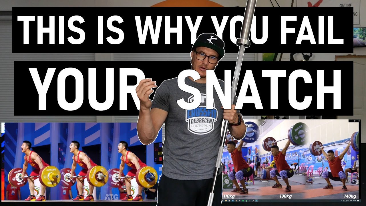 Double Knee Bend In The Snatch - Explore The Movement