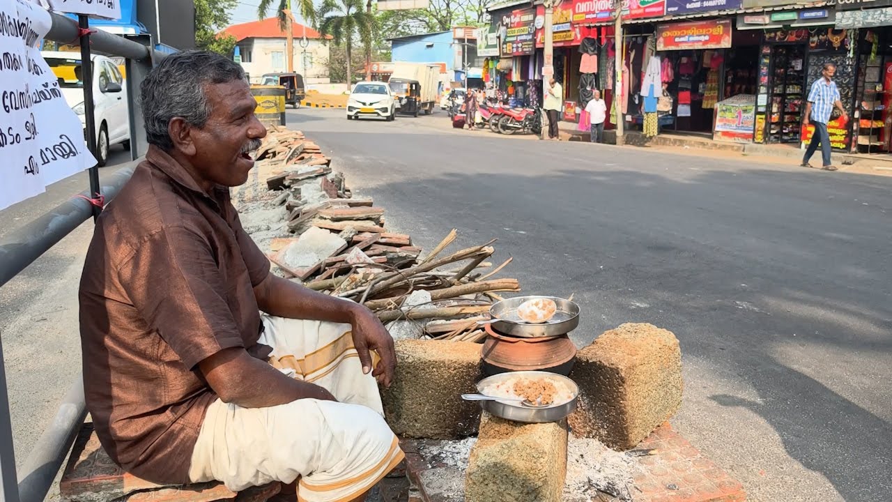 റോഡരികില്‍ അടുപ്പുകൂട്ടി കഞ്ഞിയും പയറും വച്ച് പ്രതിഷേധിച്ചു;