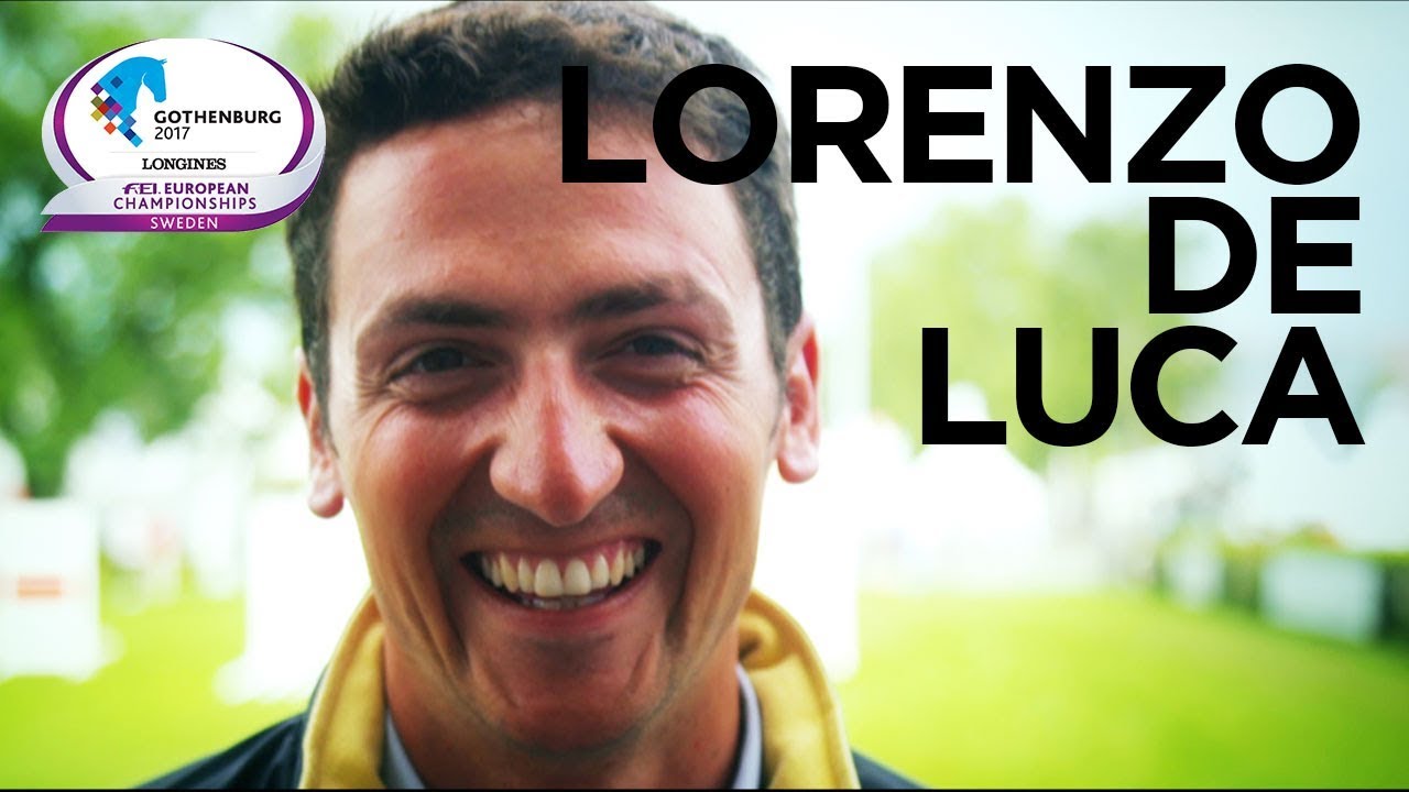 Lorenzo de Luca's clear goal: The Podium at the #FEIEuros2017
