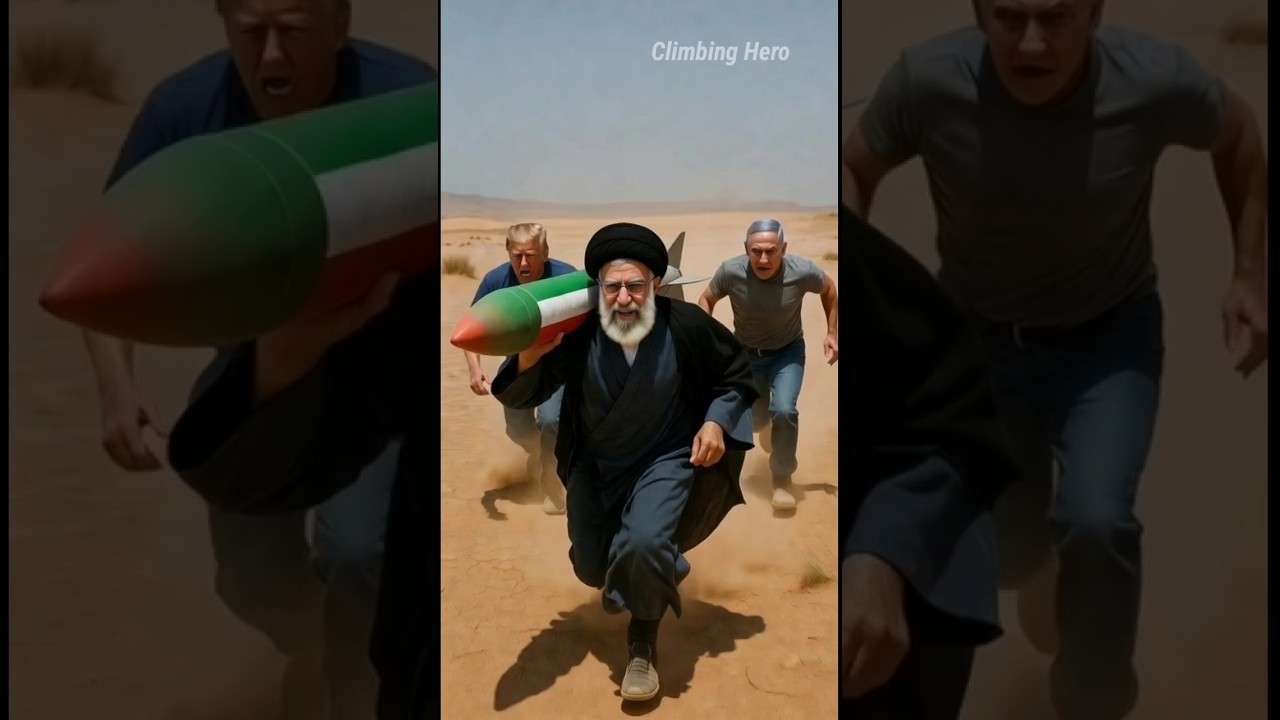 Iran&rsquo;s Secret Plan 😱 | Trump & Netanyahu Fell Into the Tunnel Trap😂 #funnyshorts #trump #viralshort