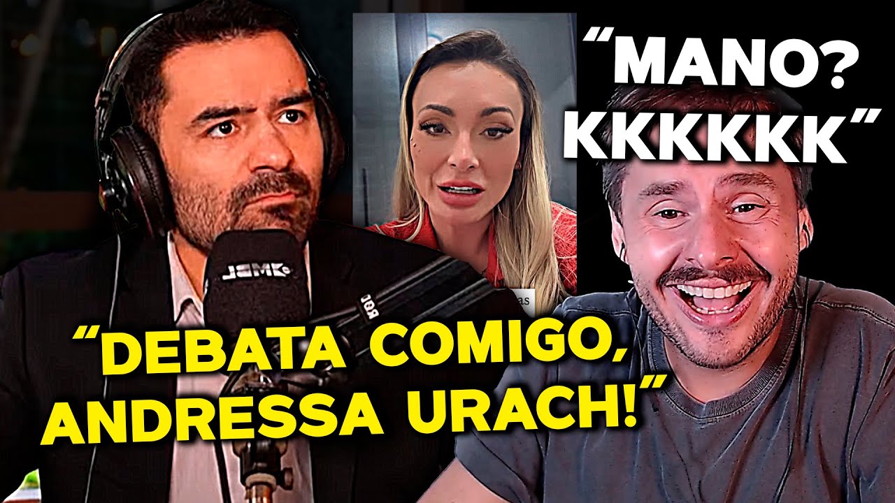 MAMÃE FALEI DESAFIA ANDRESSA URACH PRO DEBATE KKKKKK
