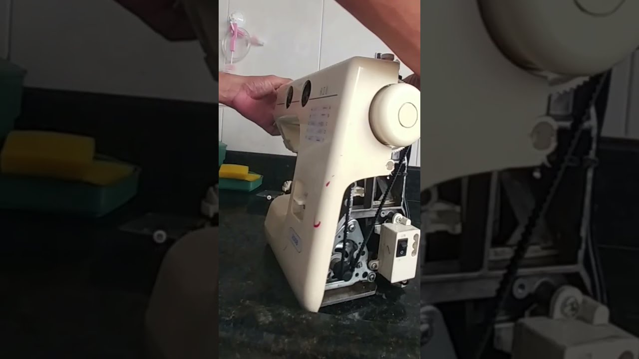 Como desmontar a  máquina de costura Janome 2008