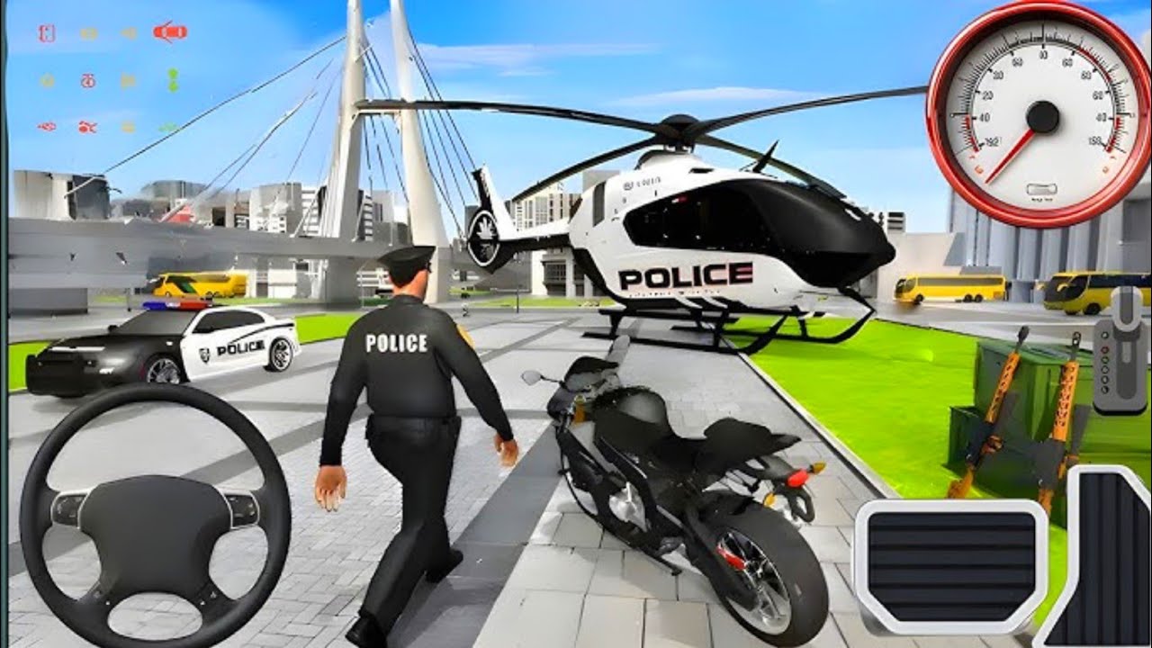 Police Car Chase Simulator 3D - Police Car Cop Simulator Android Gameplay