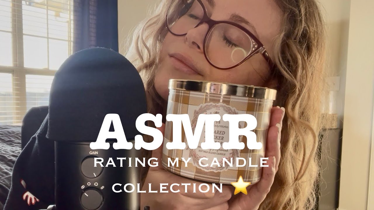 ASMR | Showing You My Candle Collection 🌟