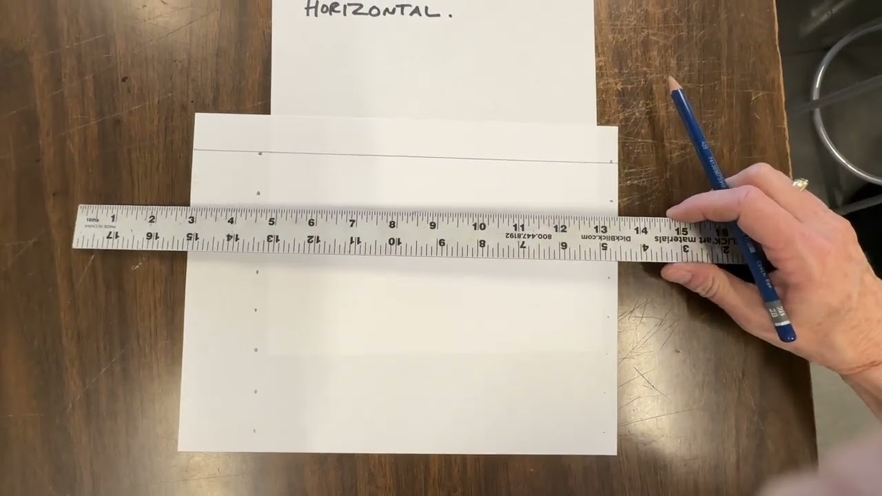 How to draw parallel lines on your paper