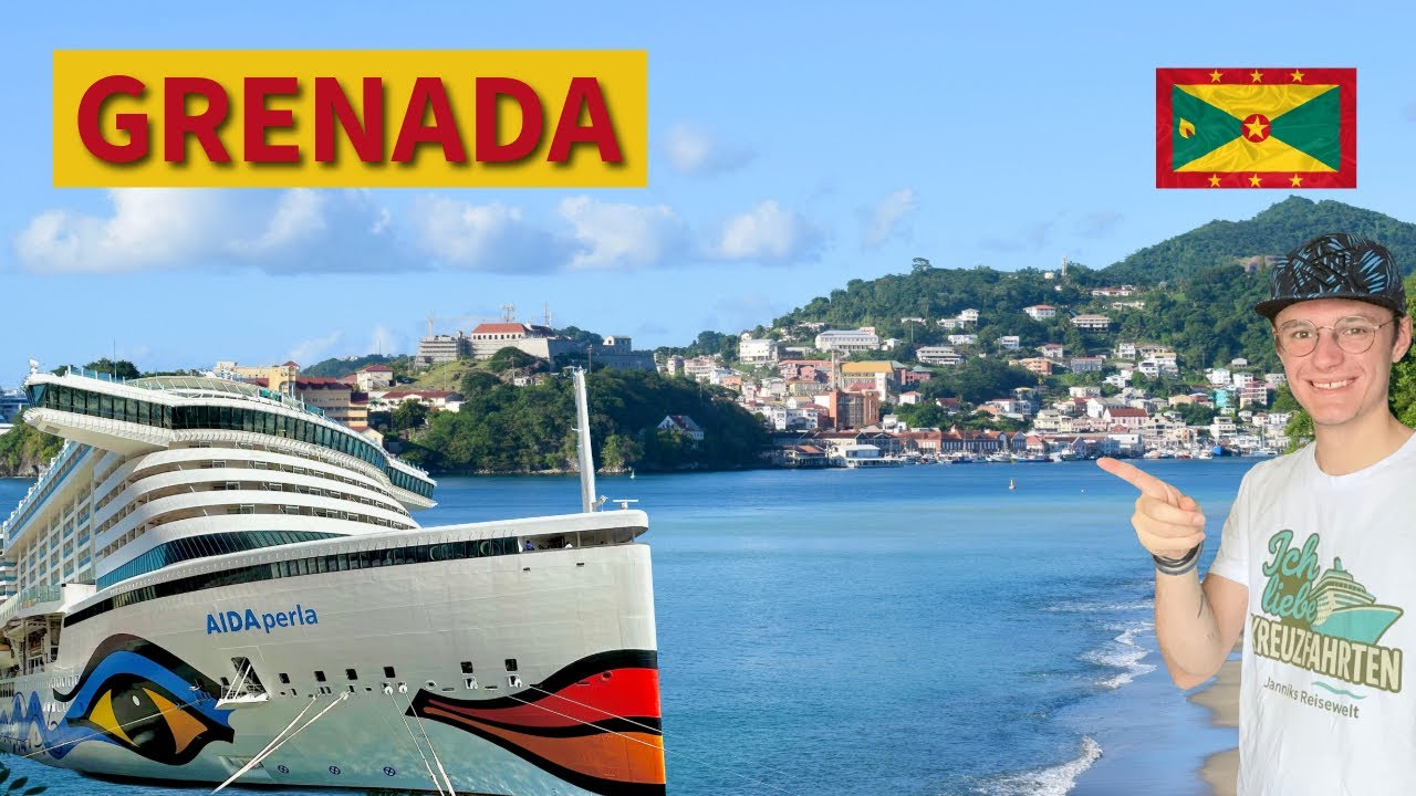 AIDAperla: Grenada mit dem Fahrrad 🚴‍♂️ Mein härtester Ausflug der Reise, über Berge zum Strand!