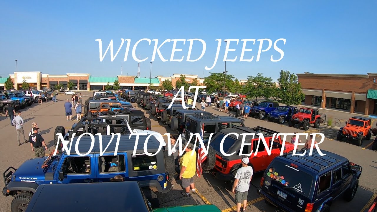 WICKED JEEPS AT NOVI TOWN CENTER