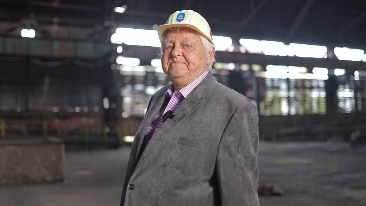 Ing. Josef Luňáček o vysokých pecích ve Vítkovických železárnách v Ostravě
