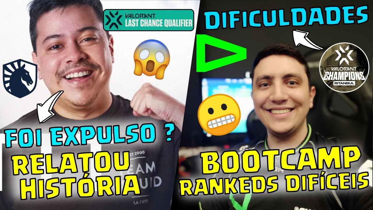 SADHAK RELATA DIFICULDADES no BOOTCAMP ! FRTTT FOI EXPULSO EM SETOR do VCQ ! NOTÍCIAS VALORANT !