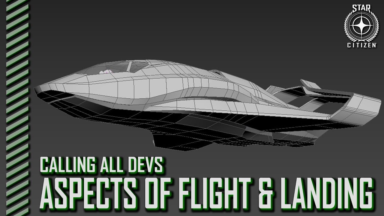 Star Citizen: Calling All Devs - Aspects of Flight and Landing