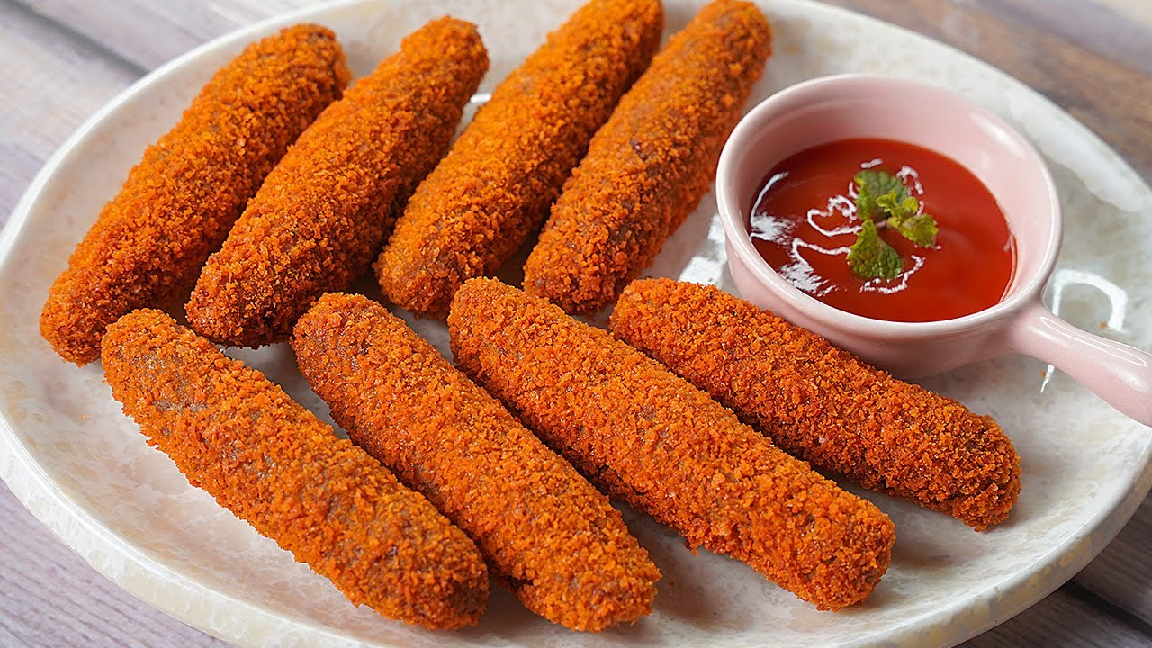 Crispy Egg Potato Finger | Egg Potato Snacks Recipe | Potato Egg Fingers | Toasted