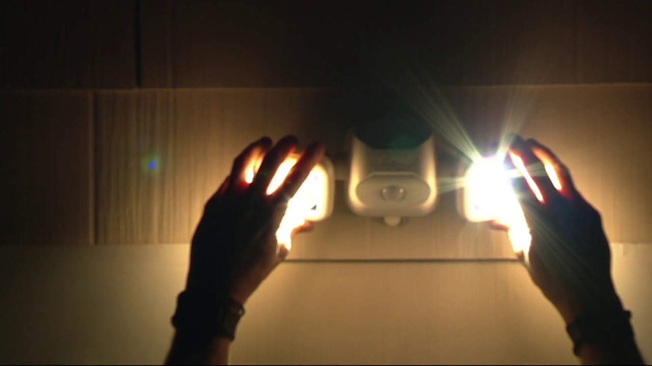 Mr Beams Dual Head Motion Sensor Security Spotlight on QVC