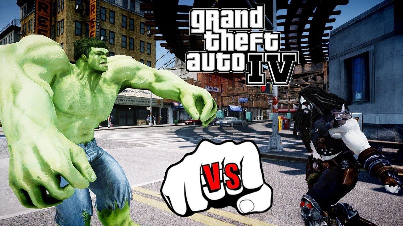 INJUSTICE LOBO VS THE INCREDIBLE HULK | HULK SCRIPT | EPIC BATTLE | GTA 4