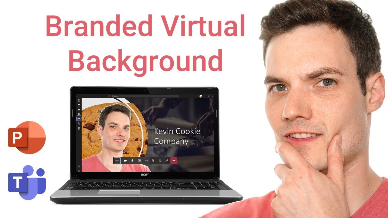 How to make branded virtual background for Microsoft Teams using PowerPoint