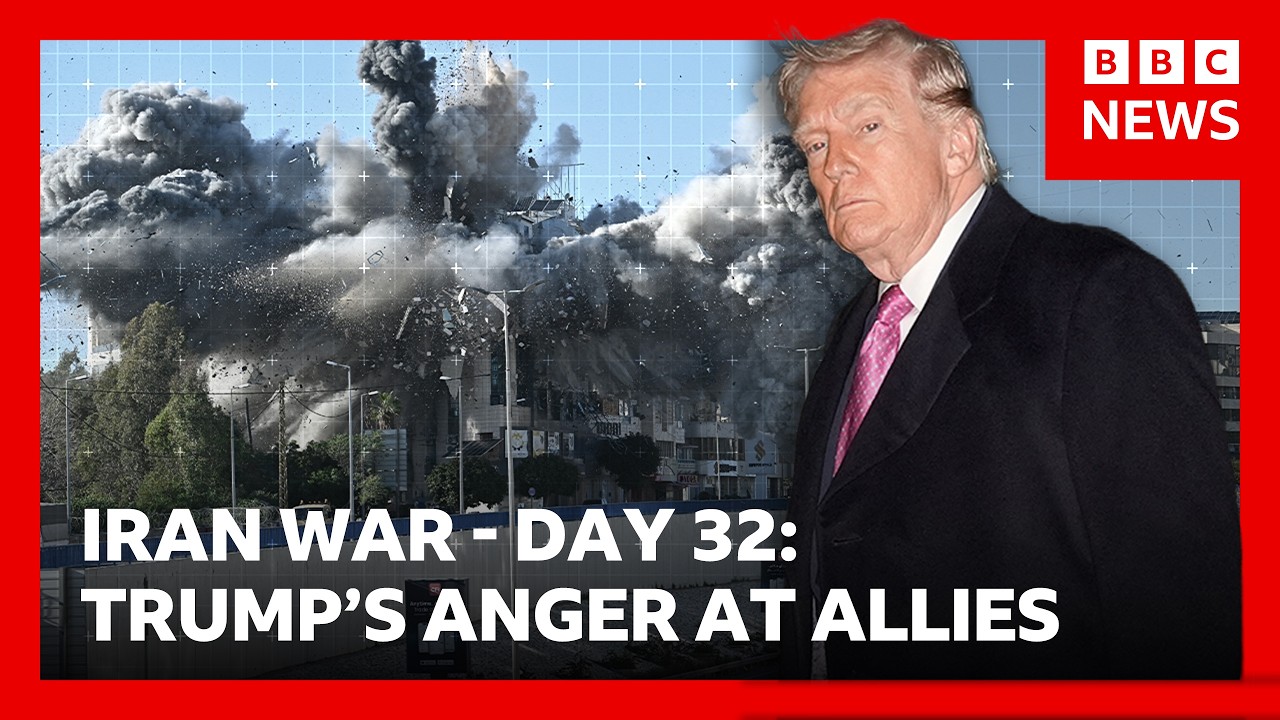 Trump says allies should 'start learning how to fight for yourself' over Iran | BBC News