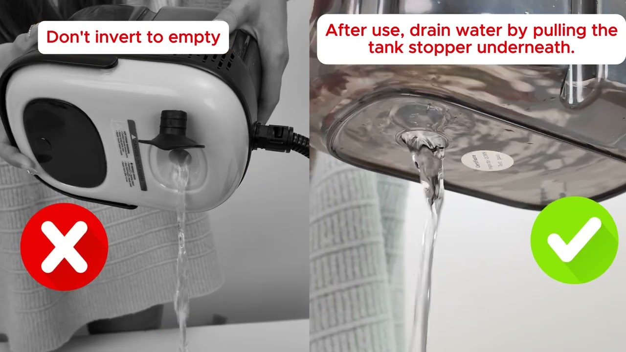 Steam Cleaner Precautions