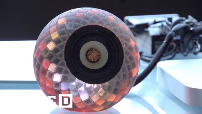 3D Printed Speakers Lit With LED - Wired