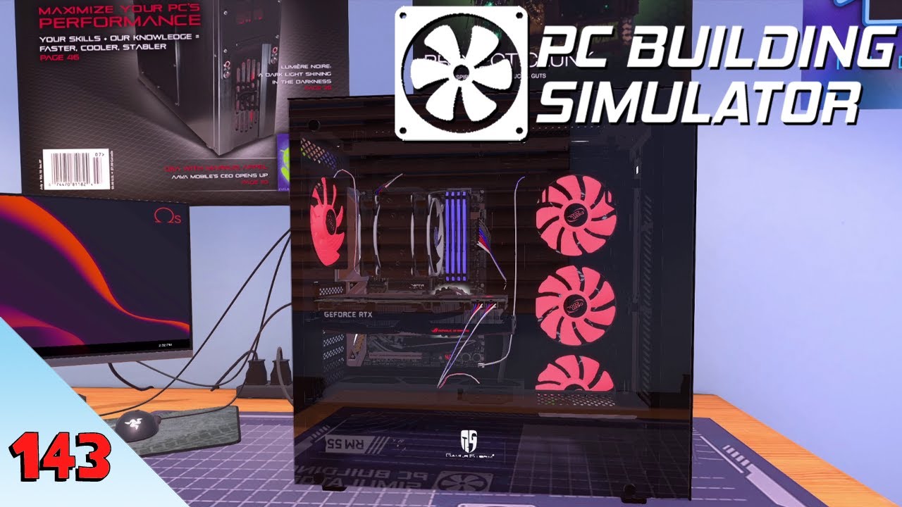 NEW Build in the GamerStorm NEW ARK 90 Case!! PC Building Simulator | Episode 143