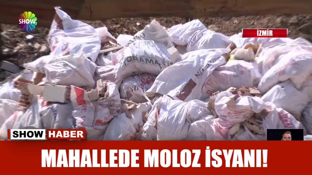 Mahallede moloz isyanı!
