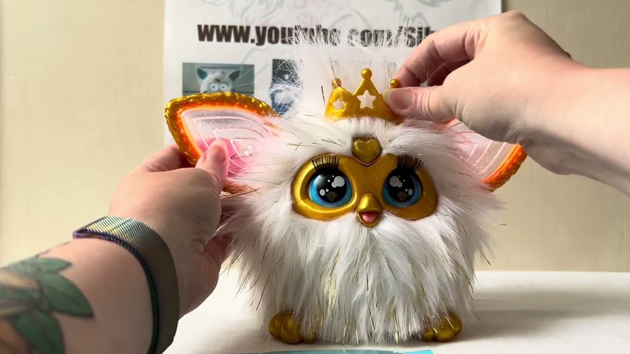Gold Glam Furby Unboxing and Review