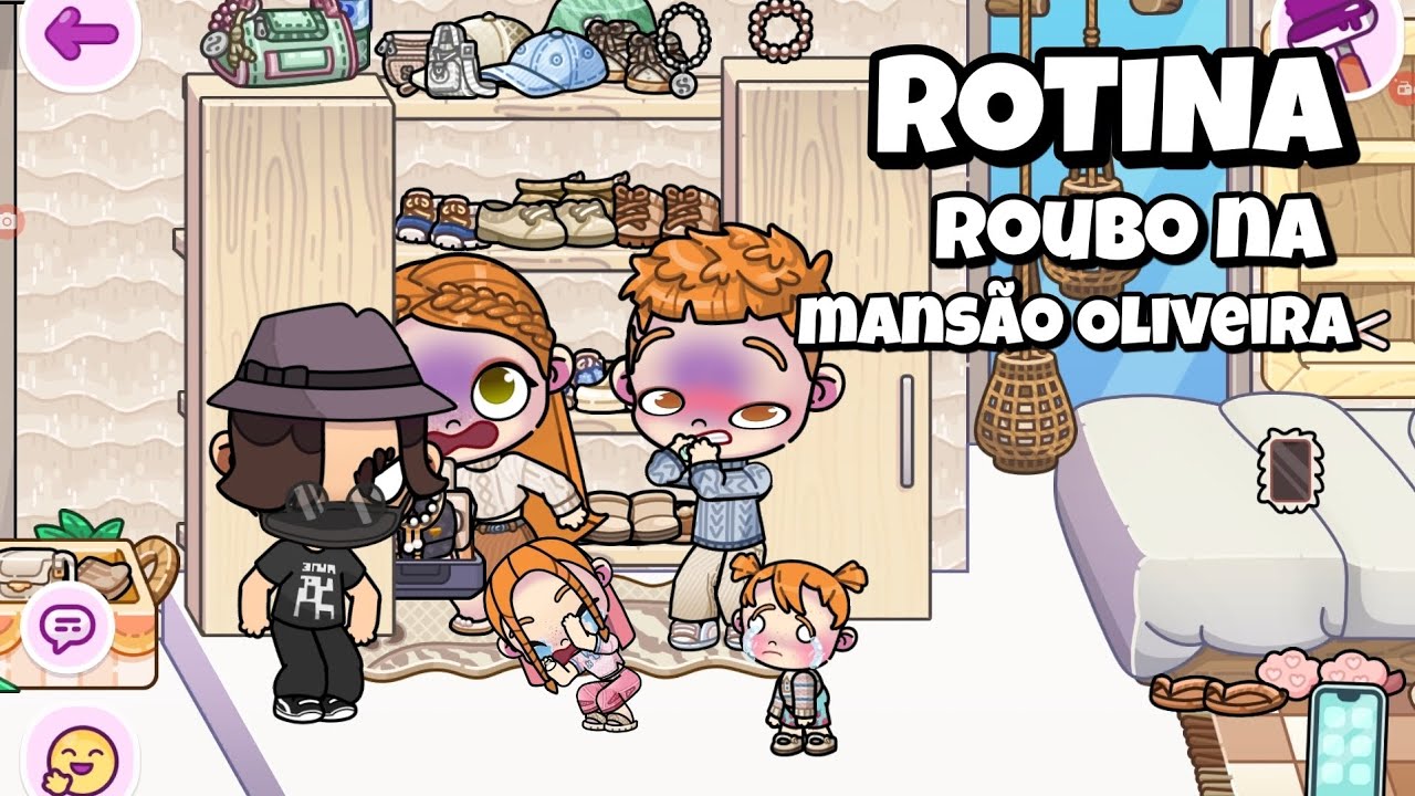 ROUBO NA CASA OLIVEIRA FOI CAÓTICO | AVATAR WORLD ROTINAS E HISTORINHAS 